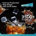 Euhomy Lucid L1 Cube Commercial Ice Maker - Image 2