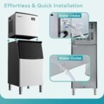 Euhomy Lucid L1 Cube Commercial Ice Maker - Image 5