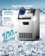 Euhomy Lucid M3 Cube Commercial Ice Maker - Image 5