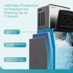 Euhomy Lucid L1 Cube Commercial Ice Maker - Image 6