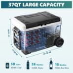 Euhomy Rover W2 Car Refrigerator (37QT/53QT) - Image 7