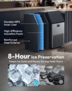 Euhomy Lucid M1 Cube Commercial Ice Maker - Image 5